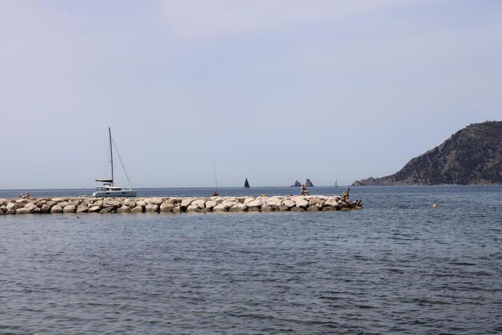 Studio L'Echappee Mandreenne Le Calme Entre Mer Et Foret Saint-Mandrier-sur-Mer Eksteriør billede